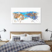 Zürich キャンバスプリント (インサイチュ (寝室))