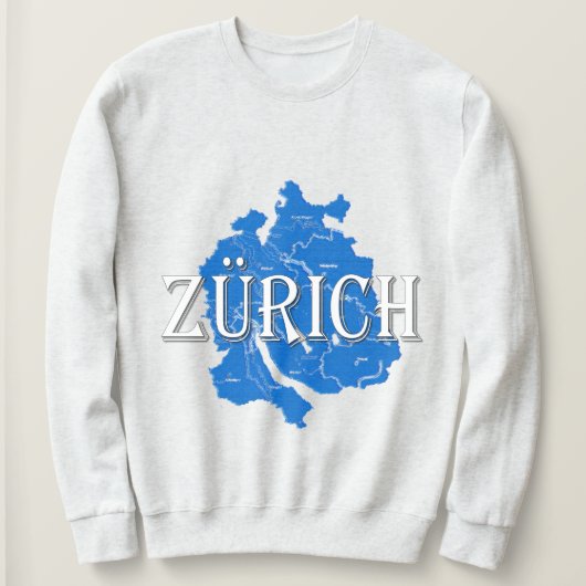 Zurich スウェットシャツ (デザイン正面)