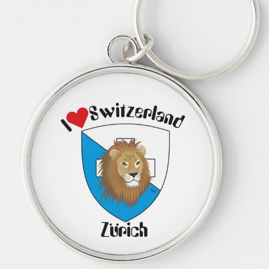 Zürich Schweiz Schlüsselanhänger キーホルダー (正面)