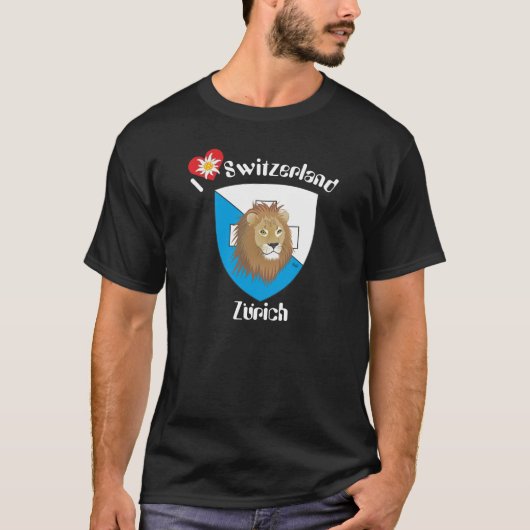 Zürich - Schweiz - Suisse - Svizzera   T-Shirt Tシャツ (正面)