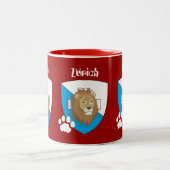 Zürich Schweiz Suisse Svizzera Tasse ツートーンマグカップ (中央)