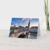 Zurich, Switzerland カード (正面)