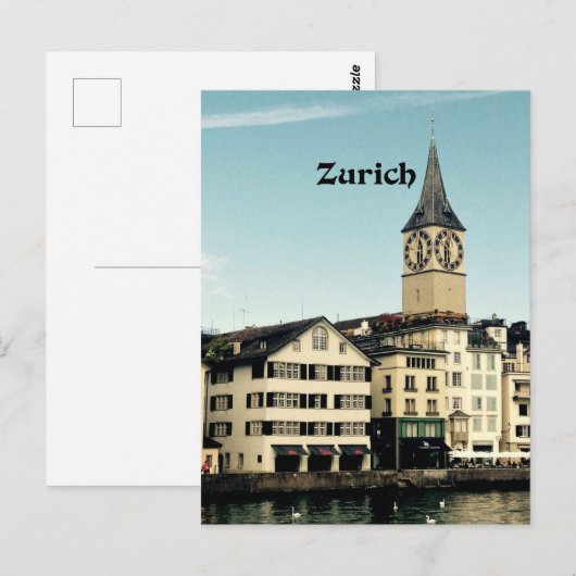Zurich, Switzerland ポストカード (正面/裏面)