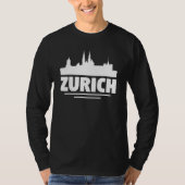 Zurich Switzerland 2 Tシャツ (正面)