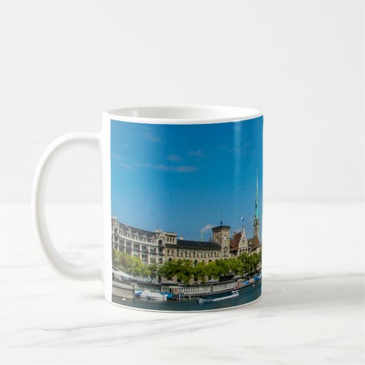 Zurich, Switzerland - Classic Mug コーヒーマグカップ (左)