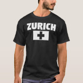 Zurich Switzerland Tシャツ (正面)