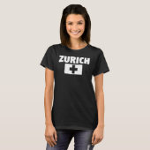 Zurich Switzerland Tシャツ (正面フル)