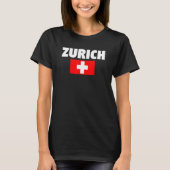 Zurich Switzerland Tシャツ (正面)