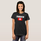 Zurich Switzerland Tシャツ (正面フル)