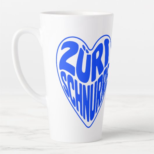 Zürri Schnurre カフェラテマグ (左)