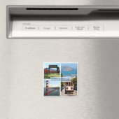 zUS0028 SAN FRANCISCO, Mosaic, California,冷蔵庫 マグネット (インサイチュ (食洗機))