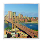 zUS005 NYC BROOKLYN,ブリッジ,ニューヨーク, タイル (正面)