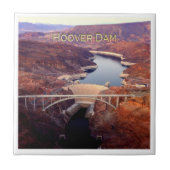 zUS016 HOOVER DAM, Colorado, Lake Meid, タイル (正面)