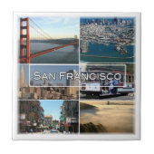 zUS033 SAN FRANCISCO，モザイク，カリフォルニア， タイル (正面)