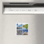 zUS041 BOSTON, Massachusetts，アメリカ，冷蔵庫 マグネット (インサイチュ (食洗機))