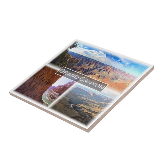 zUS046 GRAND CANYON, Mosaic, Arizona, タイル (側面)