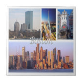 zUS051 BOSTON、Massachusetts、Mosaic、 タイル (正面)