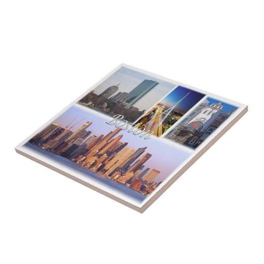 zUS051 BOSTON、Massachusetts、Mosaic、 タイル (側面)