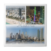 zUS053 MIAMI mosaic , Florida,アメリカ, タイル (正面)