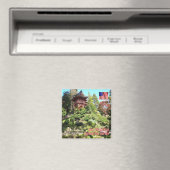 zUS064 SAN FRANCISCO, Japanes Tea Garden,冷蔵庫 マグネット (インサイチュ (食洗機))