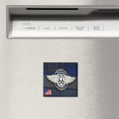 zUS088 ROUTE 66，競走路，アメリカ，冷蔵庫 マグネット (インサイチュ (食洗機))