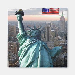 zUS097 NEW YORK CITY, DAEMY of Liberty,冷蔵庫 マグネット