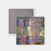 zUS130 GRAND CANYON N.P. Rockfalls，アリゾナ，冷蔵庫 マグネット (正面/裏面)