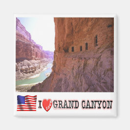 zUS133 GRAND CANYON I Love，アリゾナ州，冷蔵庫 マグネット