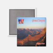 zUS142 GRAND CANYON National Park,アリゾナ,冷蔵庫 マグネット (正面/裏面)