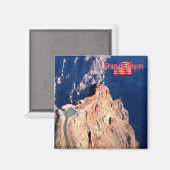 zUS145 GRAND CANYON N.P.グアノポイント、冷蔵庫 マグネット (正面/裏面)