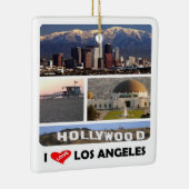 zUS169ロサンゼルス大好きモザイク セラミックオーナメント (右)