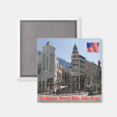 zUS175 BEVERLY HILLS,ロサンゼルス,冷蔵庫 マグネット (正面/裏面)