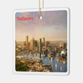 zUS183ボルチモア、メリーランド州、アメリカ、 セラミックオーナメント (左)