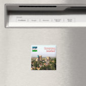 zUZ004 SAMARKAND，ウズベキスタン，アジア，冷蔵庫 マグネット (インサイチュ (食洗機))