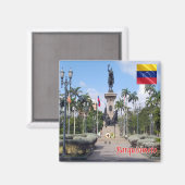 zVE009 BARQUISETO、ベネズエラ、アメリカ、冷蔵庫 マグネット (正面/裏面)