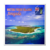 zVG008 ANEGADA、英国ヴァージン諸島、 タイル (正面)