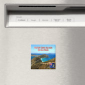 ZVG014 GORDA PEACK、英国ヴァージン諸島、冷蔵庫 マグネット (インサイチュ (食洗機))