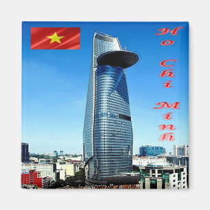 zVN005 HO CHI MINH, Bitexco Financial Tower,冷蔵庫 マグネット