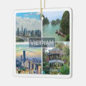 zVN012 VIETNAM, Mosaic, Asia, セラミックオーナメント (左)