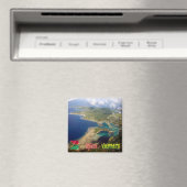 zVU006 EFATE、ERAKOR島、バヌアツ、冷蔵庫 マグネット (インサイチュ (食洗機))