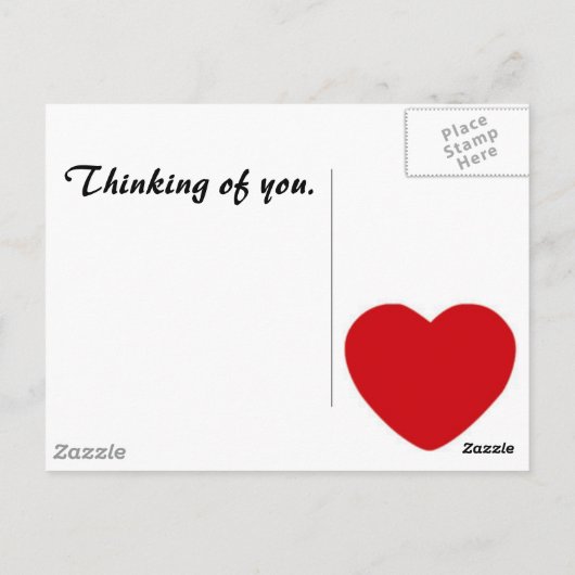 Zwanzig. ポストカード (裏面)