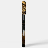 Zwart goud bling retro Case-Mate iPhoneケース (裏面 / 右)