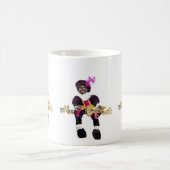 Zwarte Pietのコップ コーヒーマグカップ (中央)