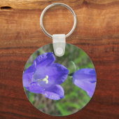 Zwei blaue Glockenblumen キーホルダー (正面)