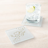 Zwei Herzen  ガラスコースター (アングル)