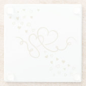 Zwei Herzen  ガラスコースター (裏面)