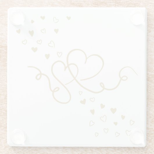 Zwei Herzen  ガラスコースター (裏面)
