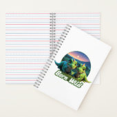 Zwei kleine Dinos - Born Wild  ノートブック (内側)