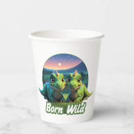 Zwei kleine Dinos - Born Wild  紙コップ