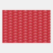 Zwei verbundene Herzen - ラッピングペーパーシート (正面)